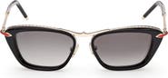 Christian Louboutin 54mm Geometric Sunglasses