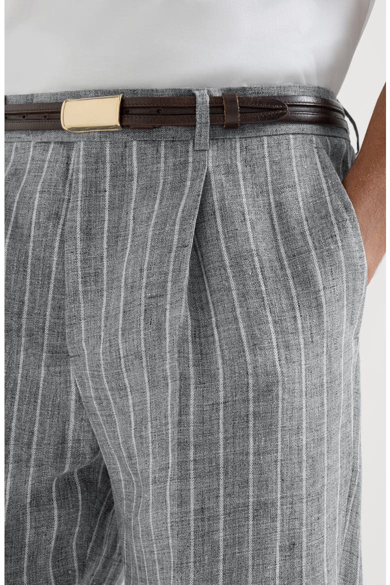 Twill trousers, Alternate, color, Medium Grey