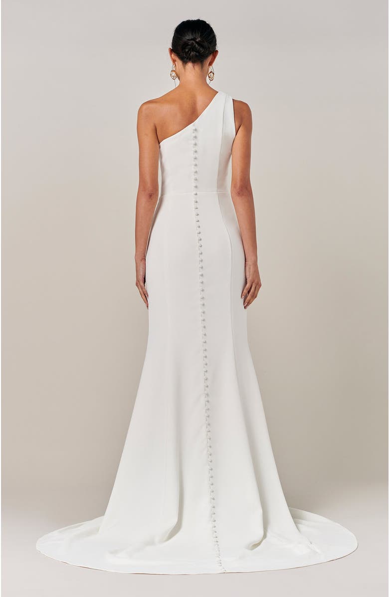 BWLDR Noella Gown, Alternate, color, White