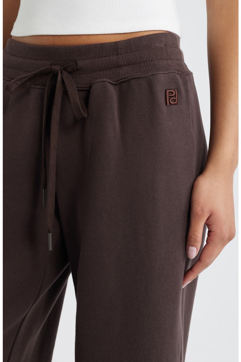 Dodie Wide Leg Cotton Pants, Alternate, color, WASHED BROWN
