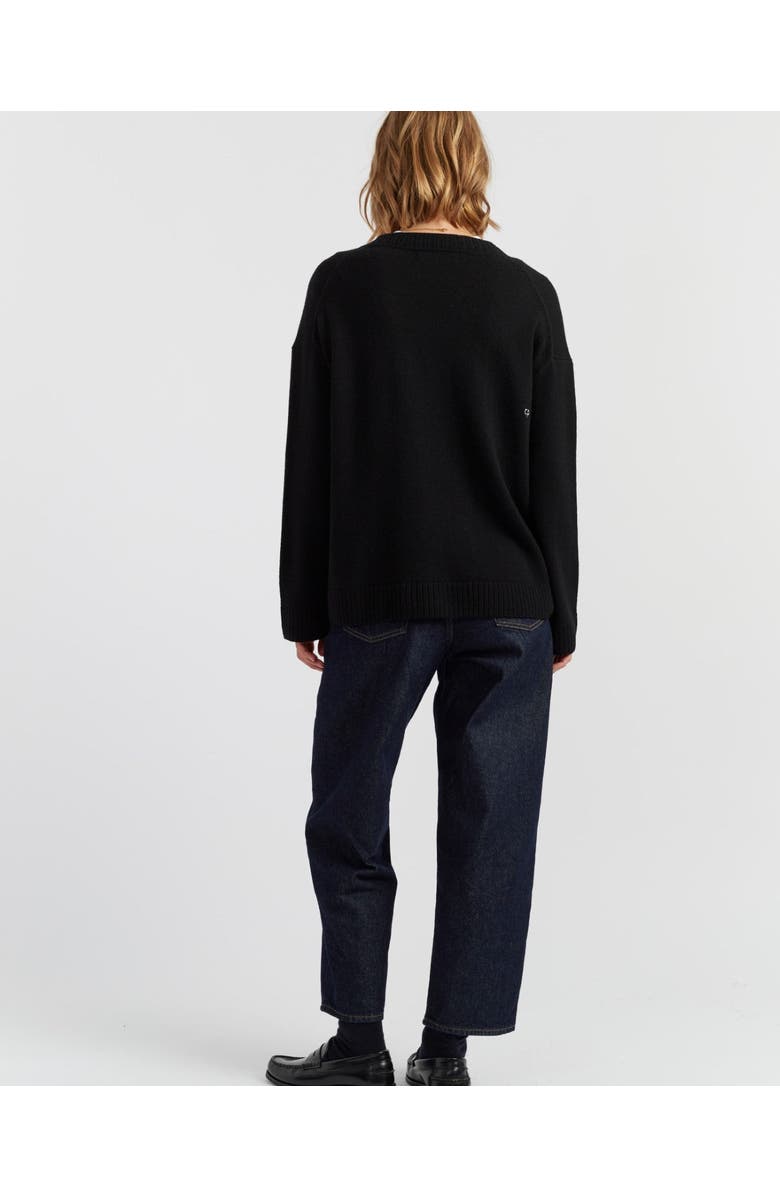 Chinti & Parker Wool-Cashmere Peek Pocket Cardigan, Alternate, color, 