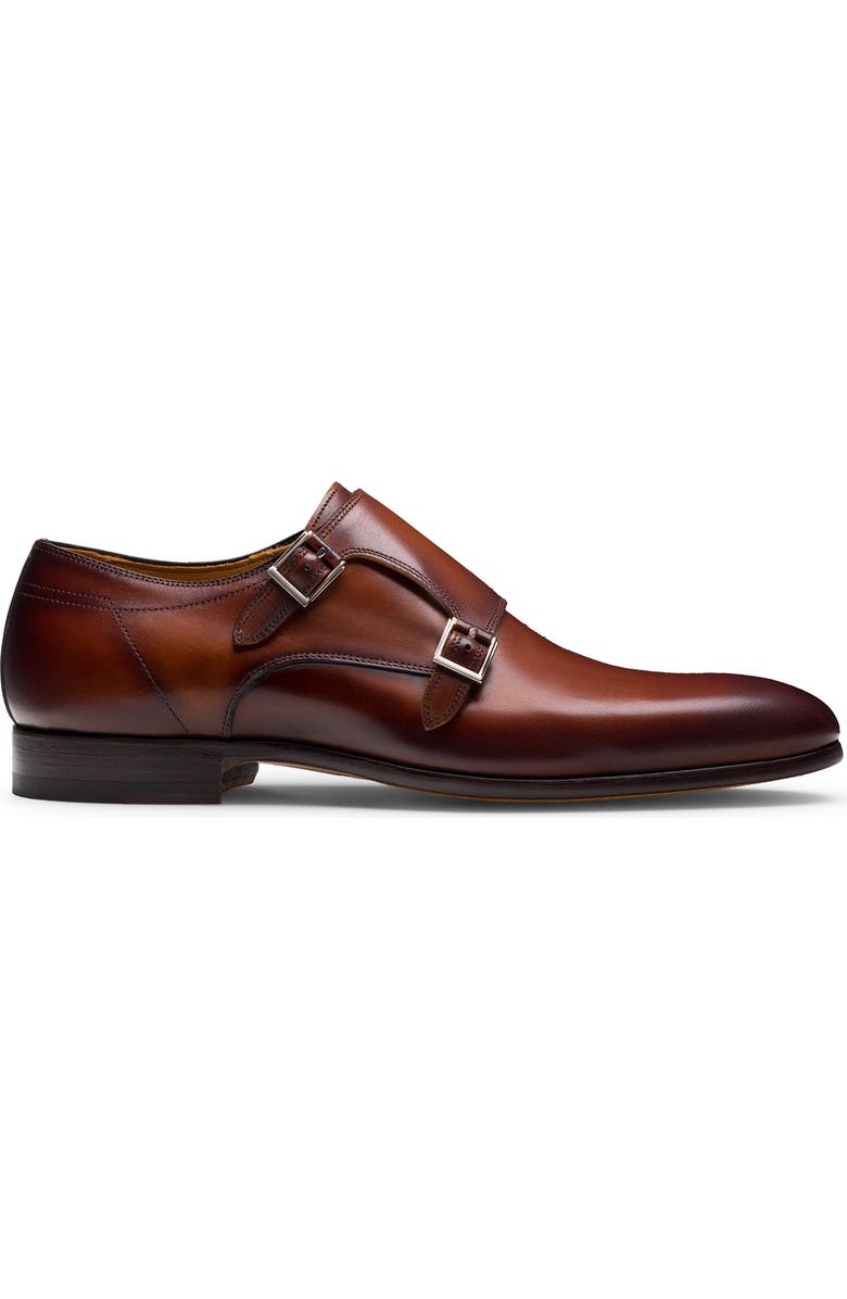 Magnanni Maxon Double Monk Strap Shoe, Alternate, color,