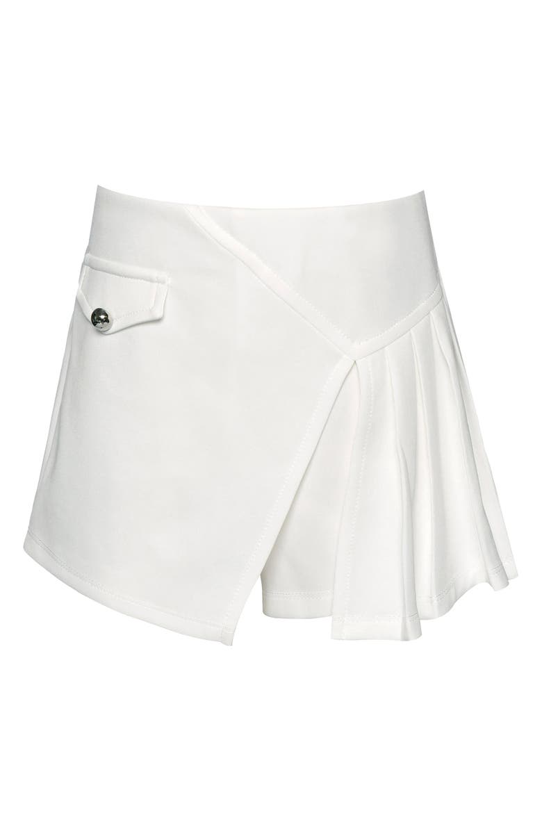 Hannah Banana Kids' Asymmetric Pleat Skort, Main, color, 