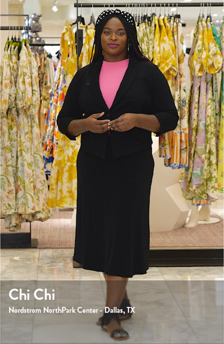 Three Quarter Sleeve Crop Blazer, sales video thumbnail