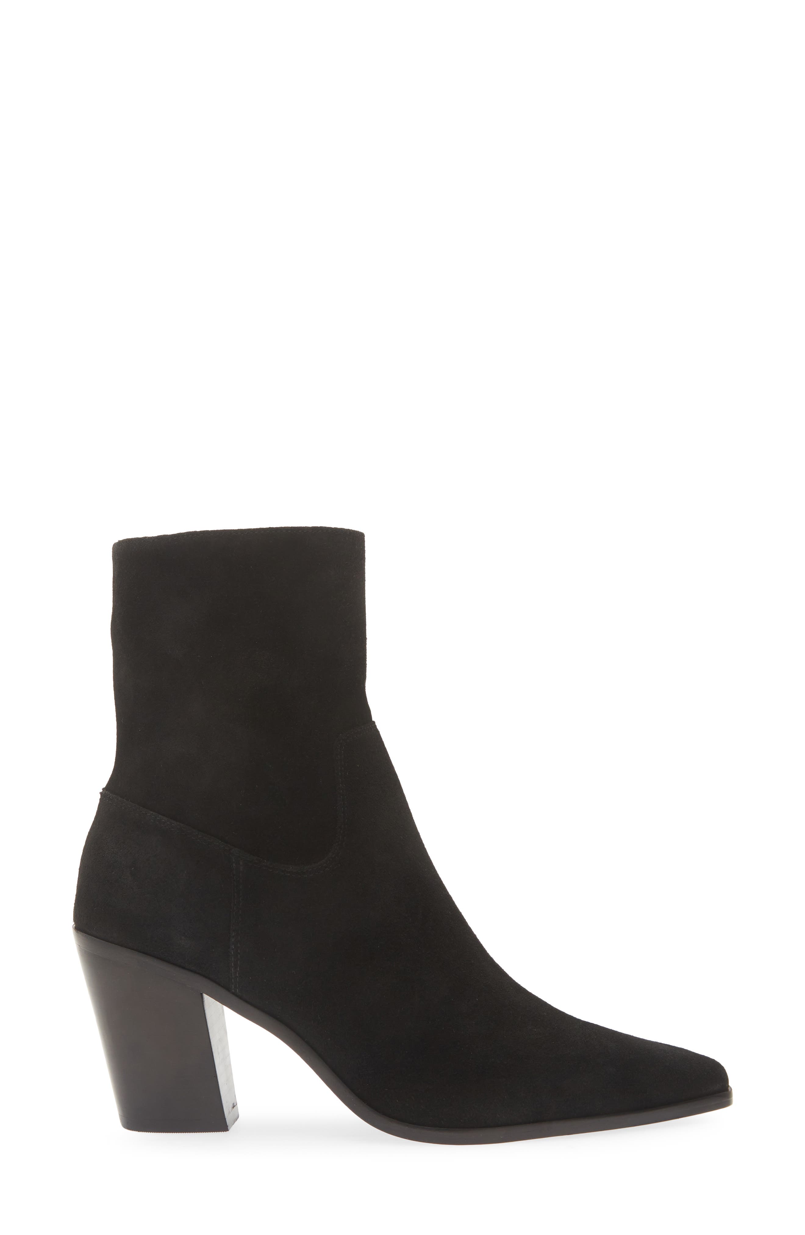 Dominique Bootie, Alternate, color, BLACK SUEDE