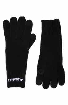 AllSaints Logo Gloves