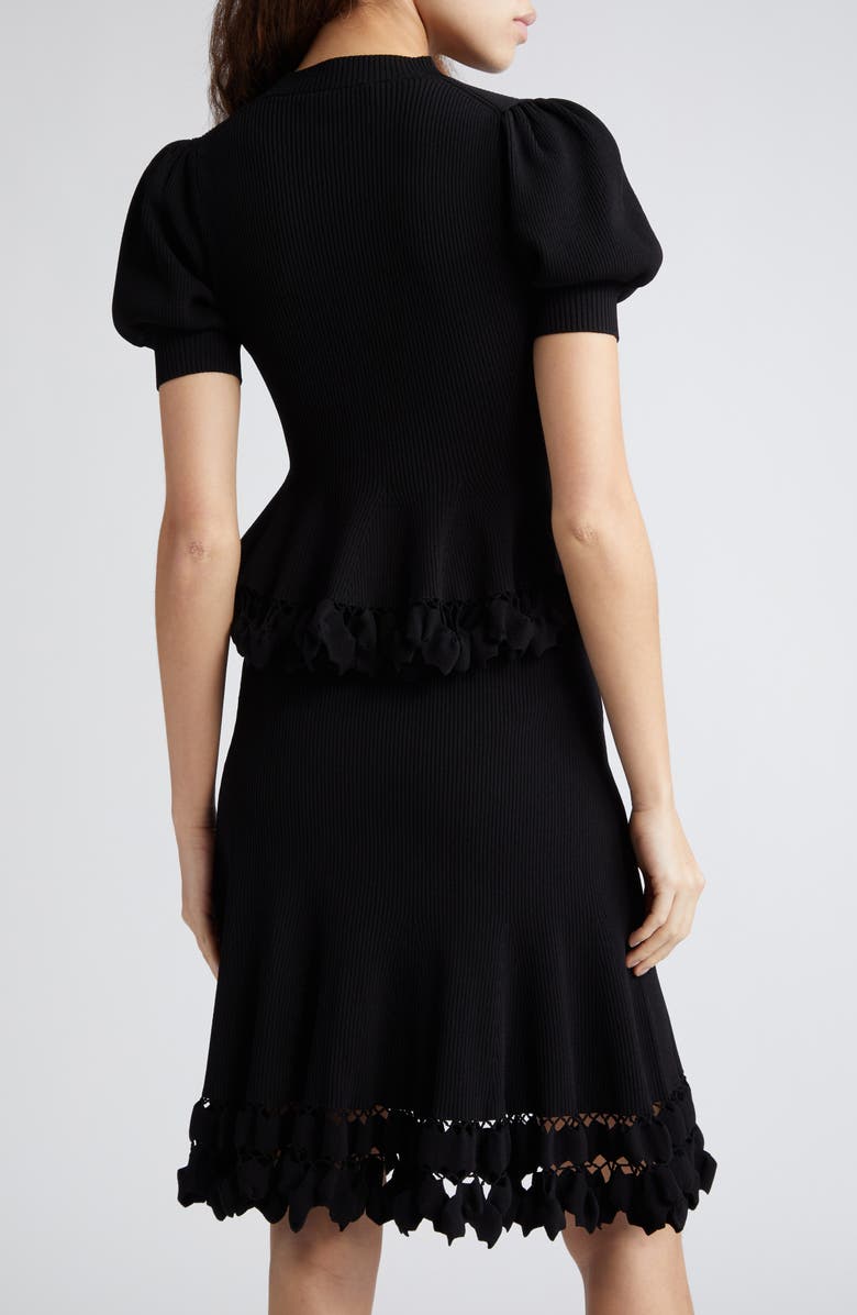 Ulla Johnson Esma Puff Sleeve Rib Top, Alternate, color,