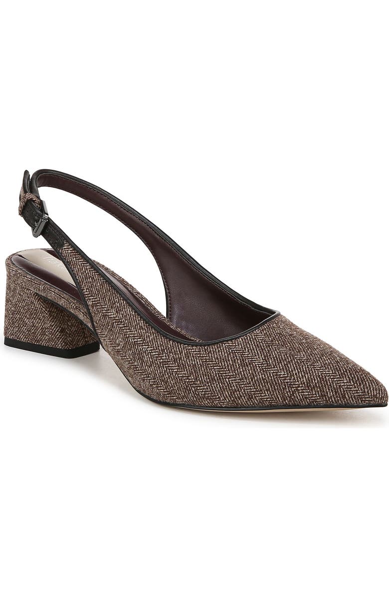 Franco Sarto Racer Slingback Pointed Toe Pump, Main, color,