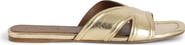Zadig & Voltaire Azora Metallic Slide Sandal