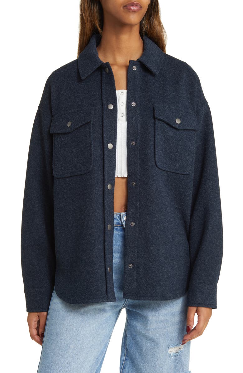 Thread & Supply Flannel Shacket, Main, color,