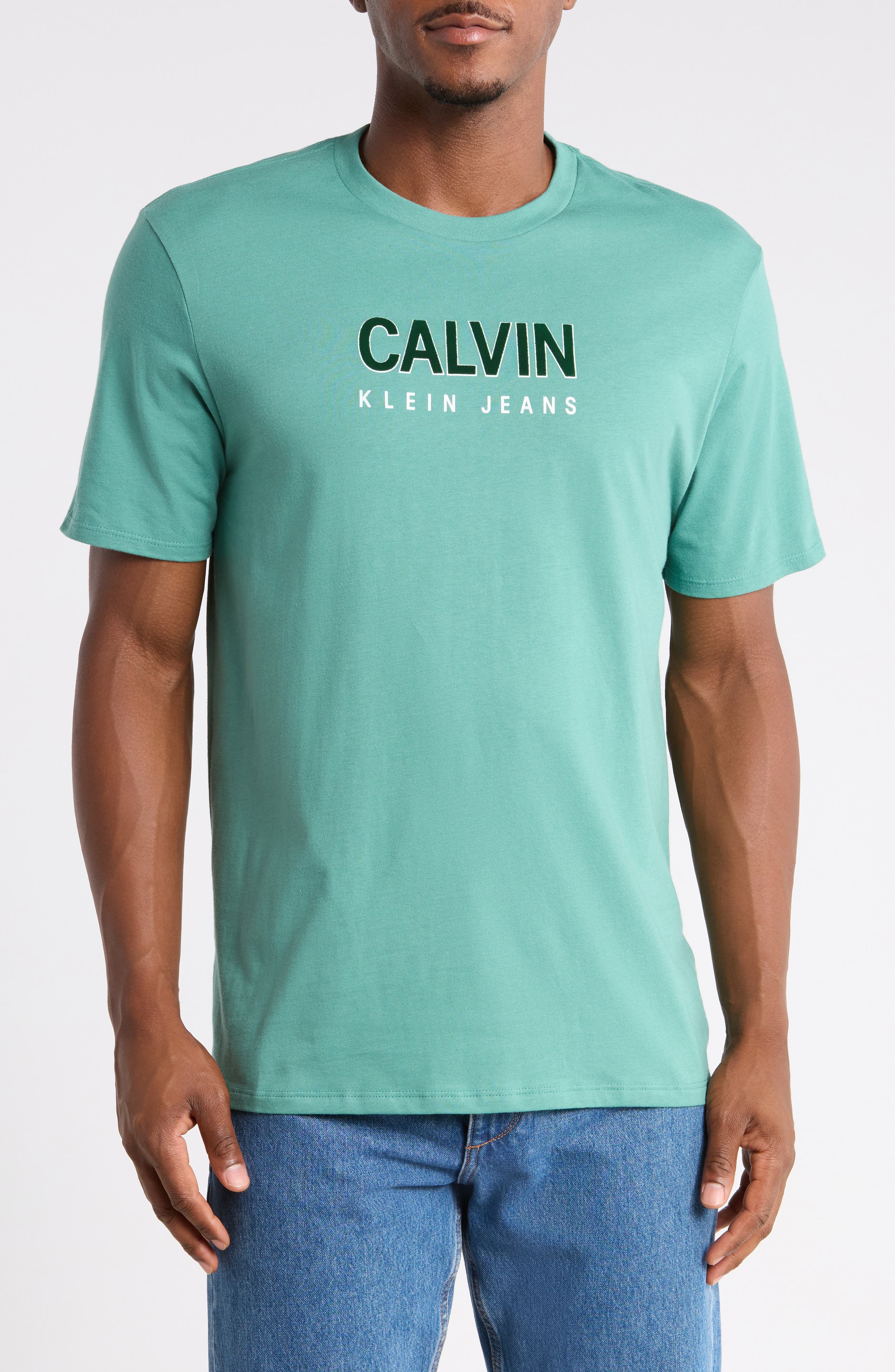 Flock Logo Graphic T-Shirt