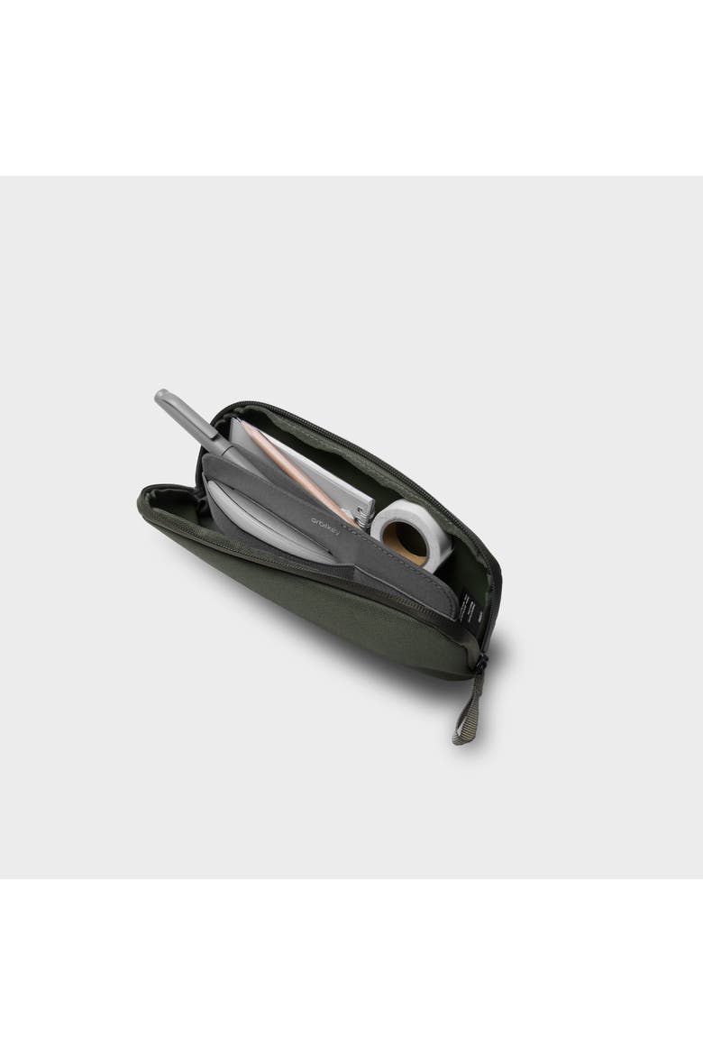 Pencil Case, Alternate, color, Olive