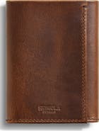 Shinola RFID Leather Trifold Wallet