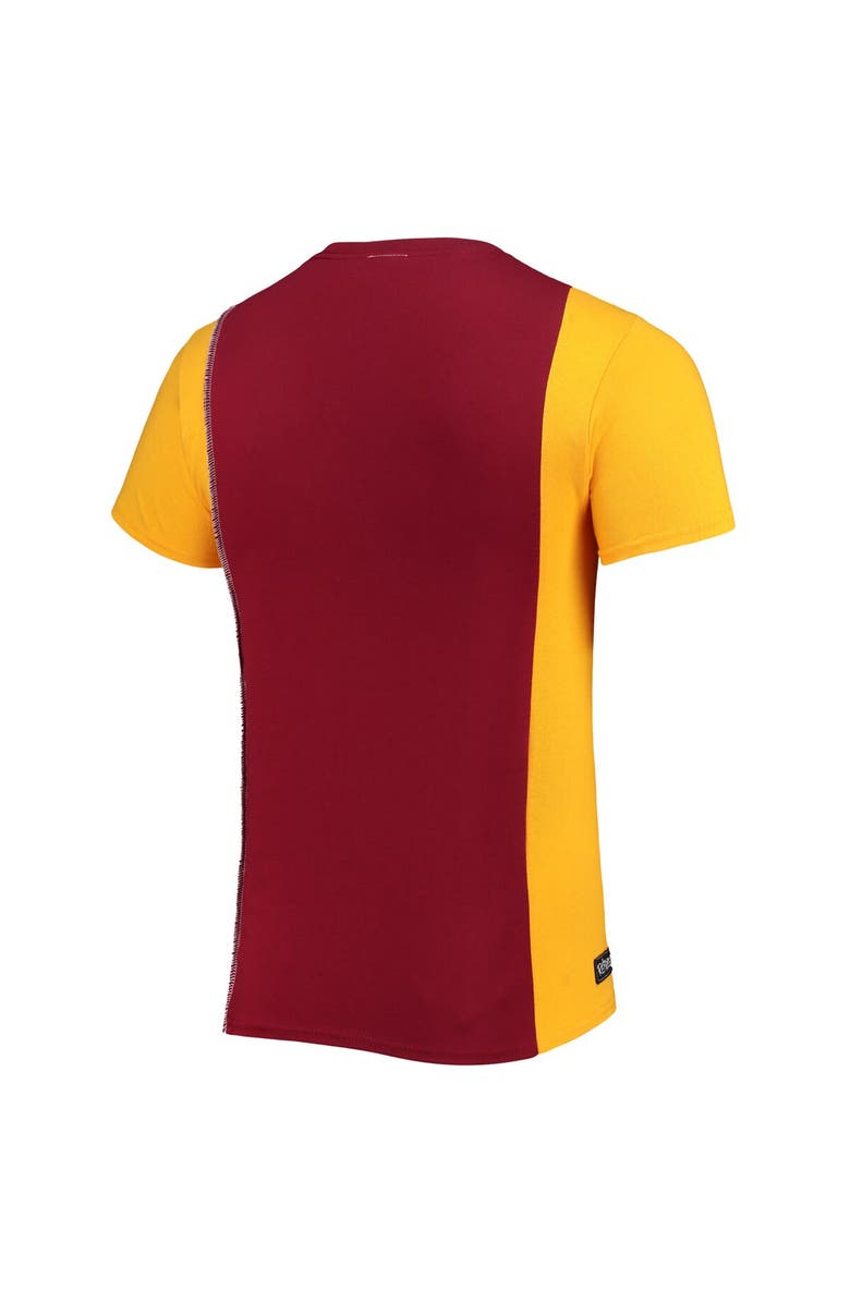 REFRIED APPAREL Men's Refried Apparel Burgundy Washington Commanders Split Side T-Shirt, Alternate, color, Burgundy