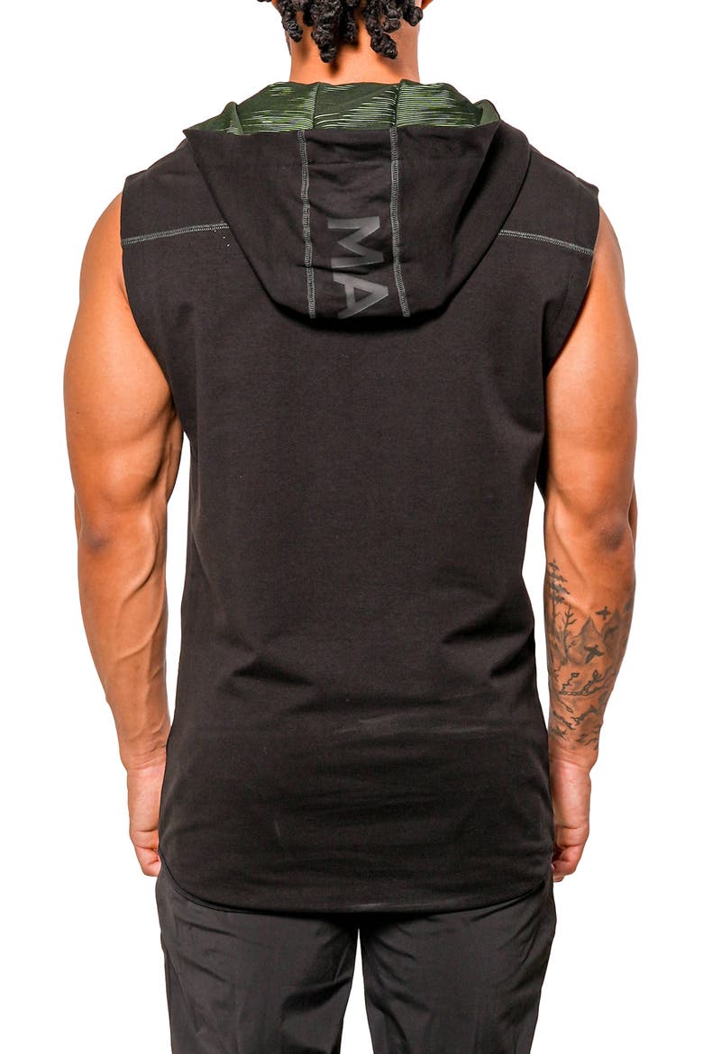 Hooded Golf Vest, Alternate, color, DARK GREY