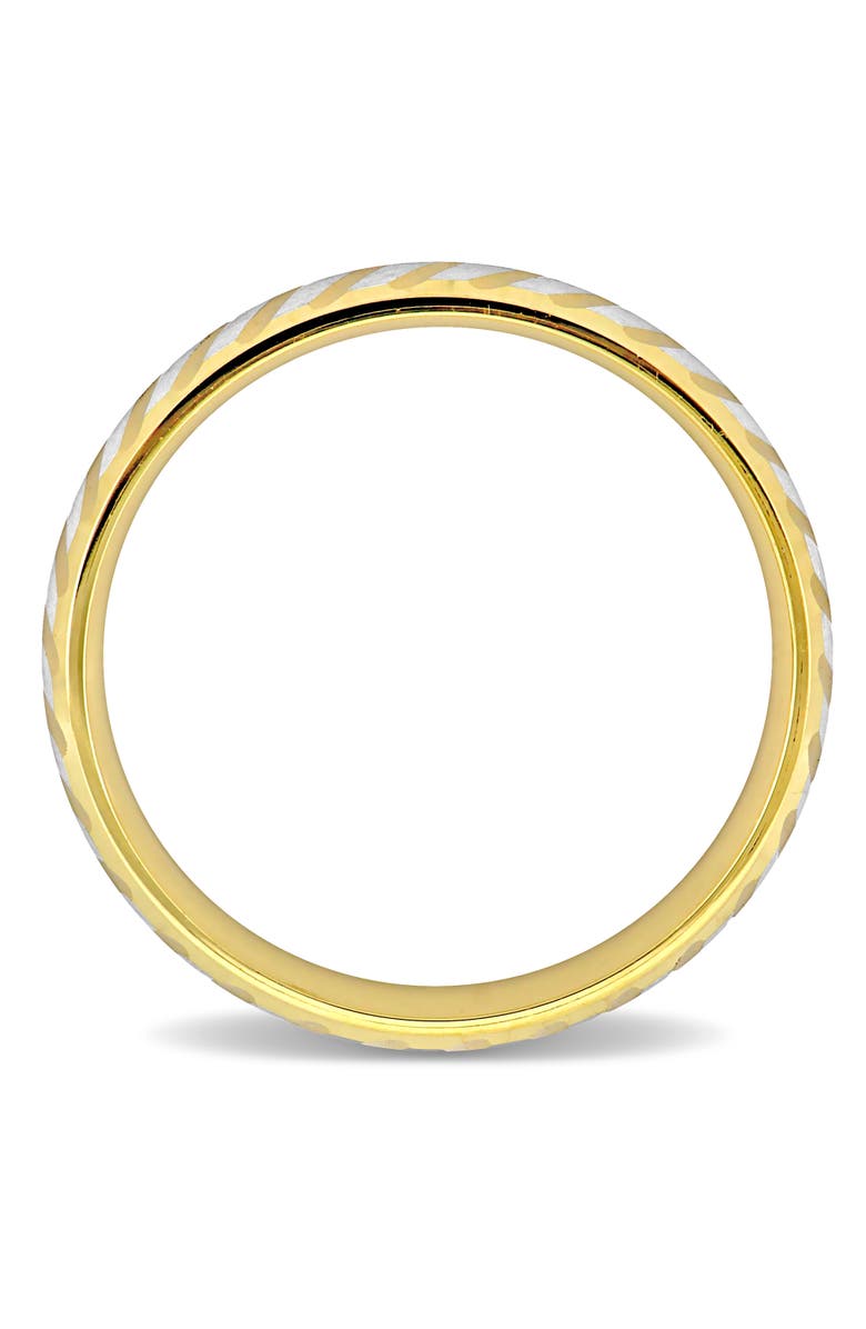 Julianna B. Brushed Finish Wedding Band 14k Two-Tone, Alternate, color, 
