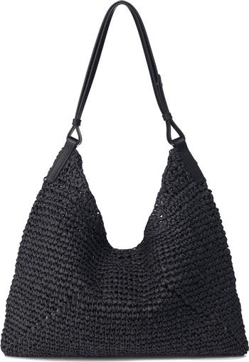 Oryany Raffia Triangle Shoulder Bag | Nordstrom