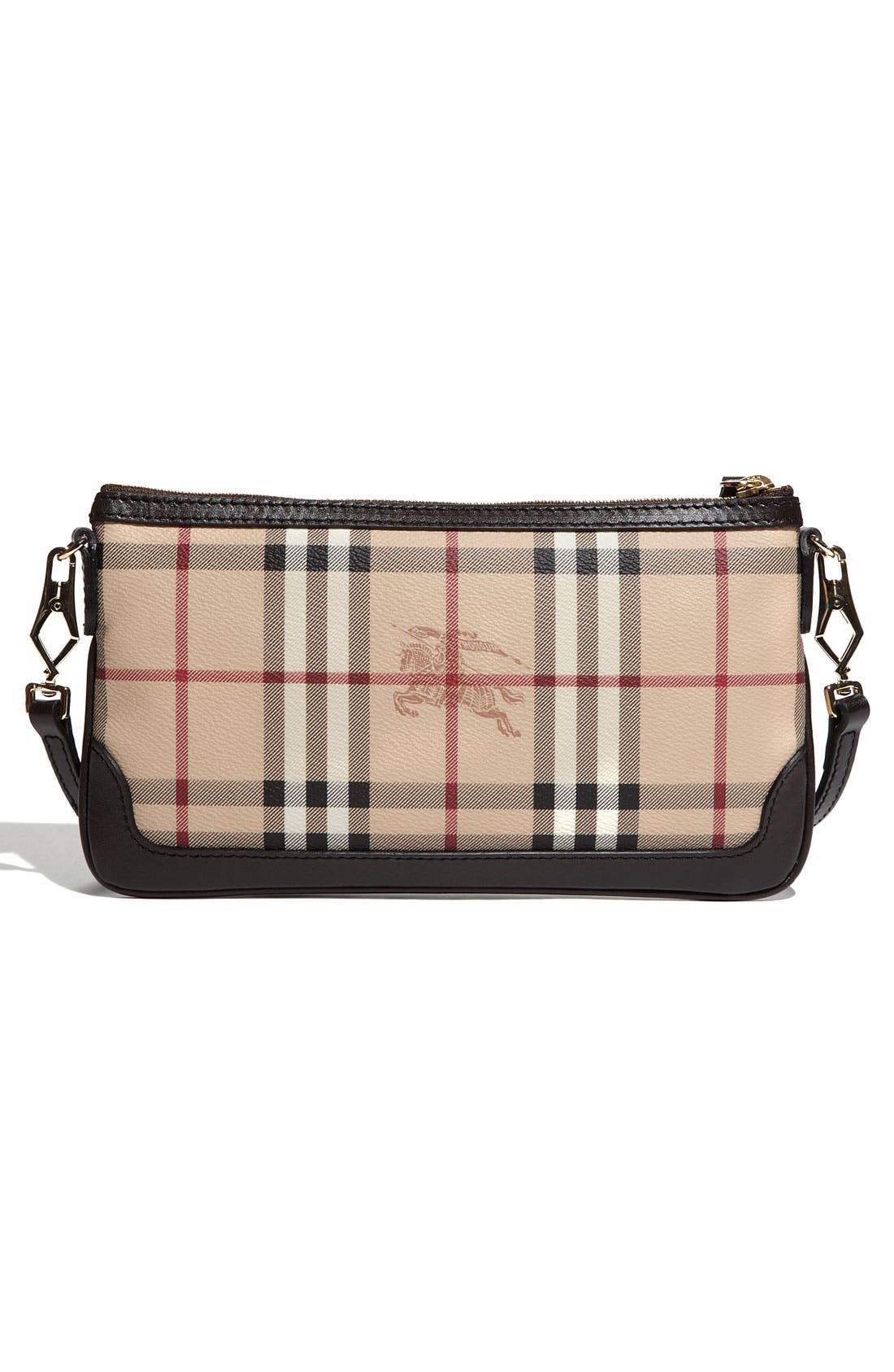 Burberry 'Haymarket Check' Crossbody Bag, Alternate, color, 