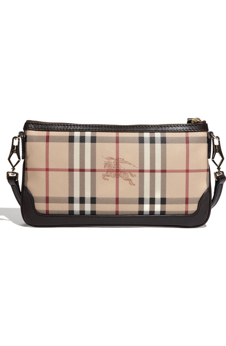 Burberry 'Haymarket Check' Crossbody Bag, Alternate, color,