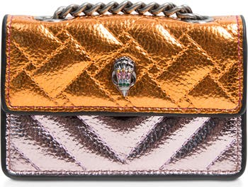 Micro Kensington Faux Leather Crossbody Bag