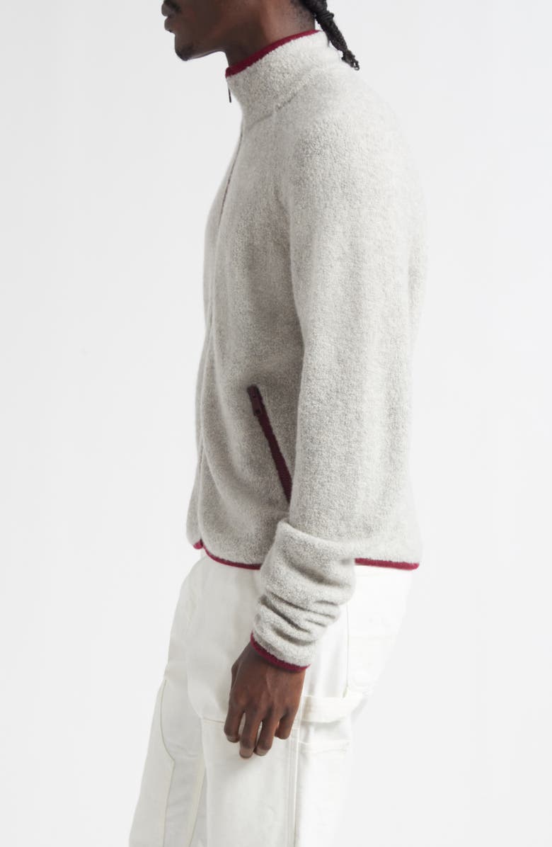 FRENCKENBERGER Functional Cashmere Blend Jacket, Alternate, color, Grey