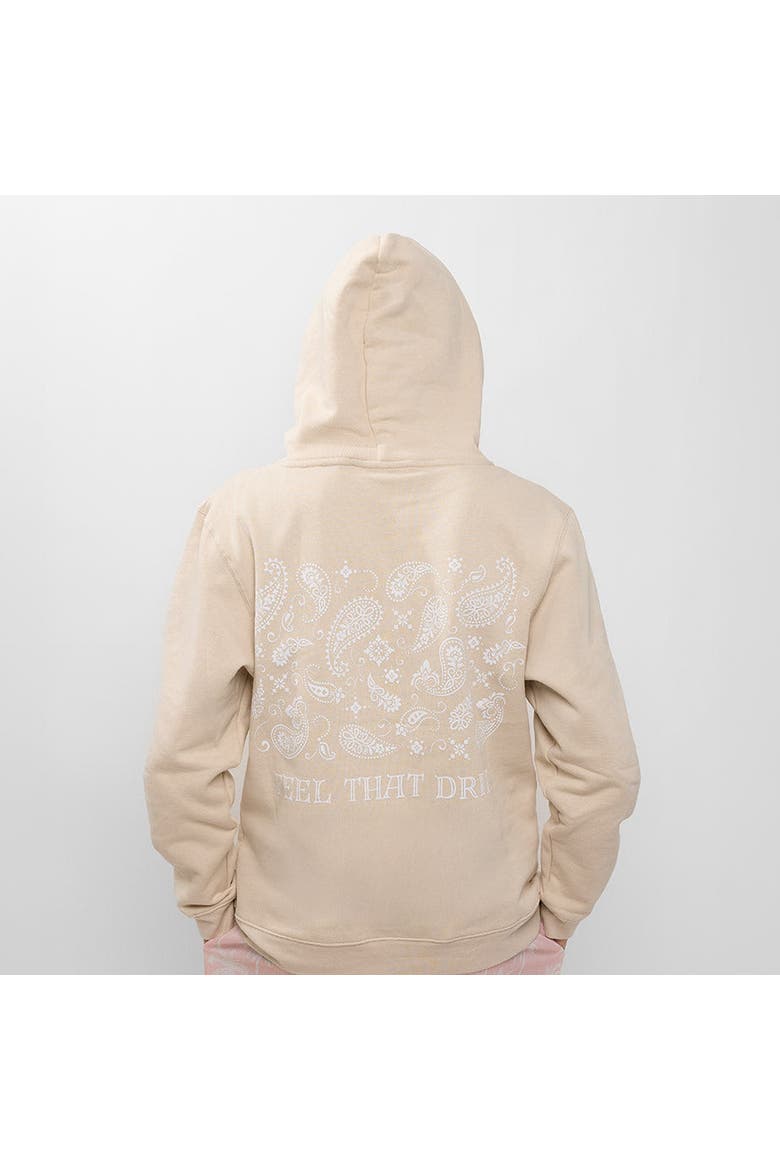 Paisley Paradise Graphic Hoodie - Big Kid, Alternate, color, BONE