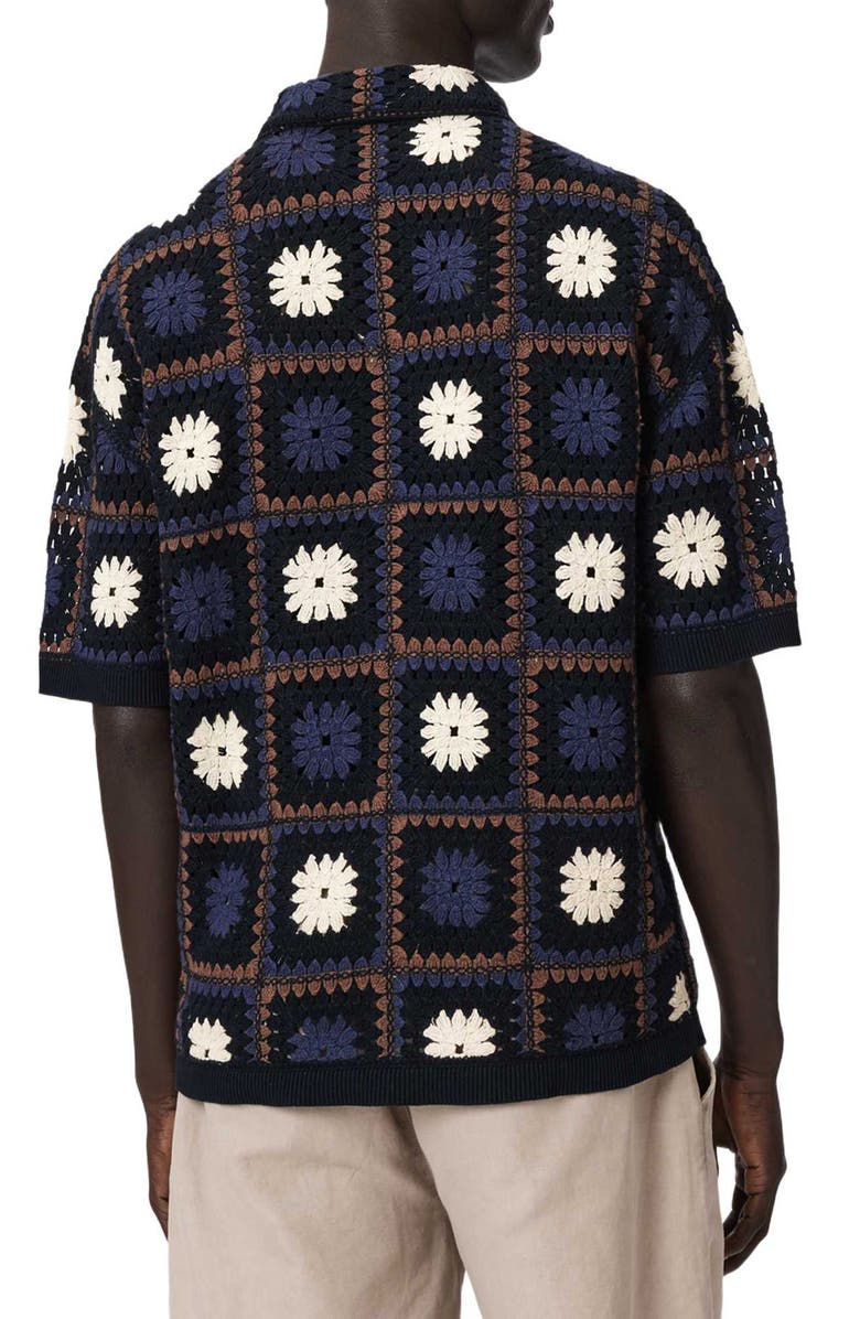 AllSaints Mandon Cardigan, Alternate, color, Moonstone Blue