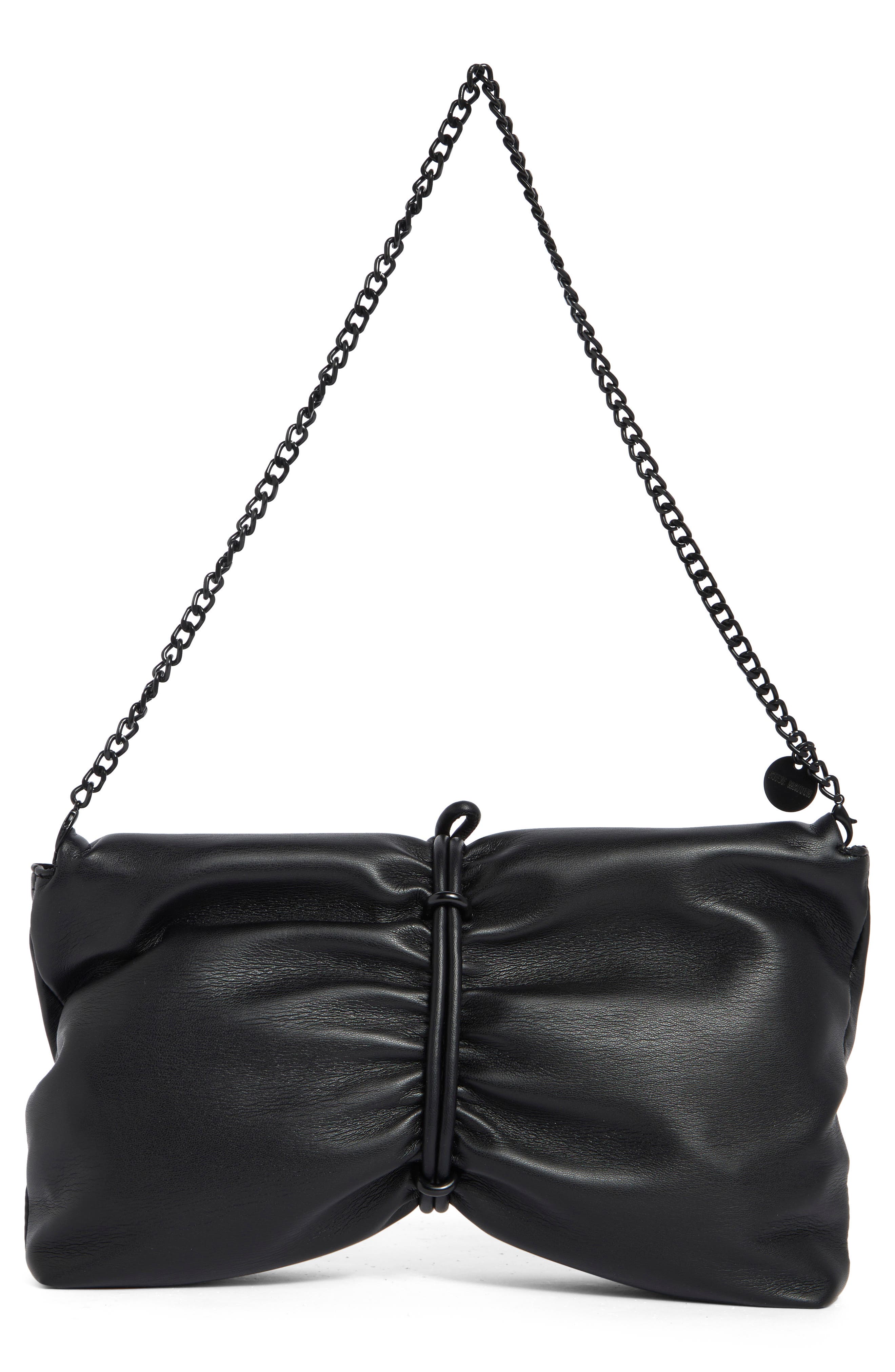 Steve Madden Parker Clutch, Alternate, color, Black