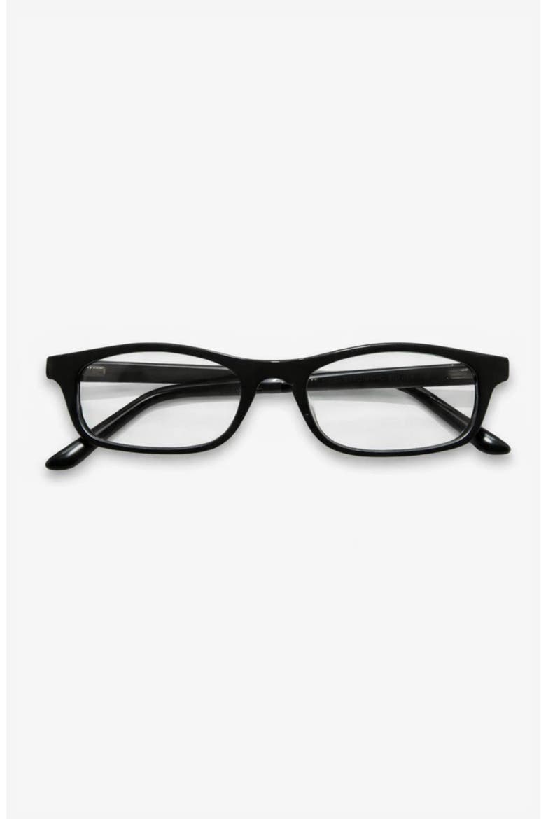 Joey Square Blue Light Glasses, Main, color, Black