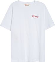 Marni Flocked Logo T-Shirt