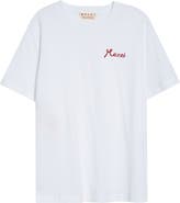 Marni Flocked Logo T-Shirt