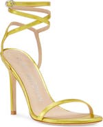 Stuart Weitzman Barelynude 100 Wrap Sandal