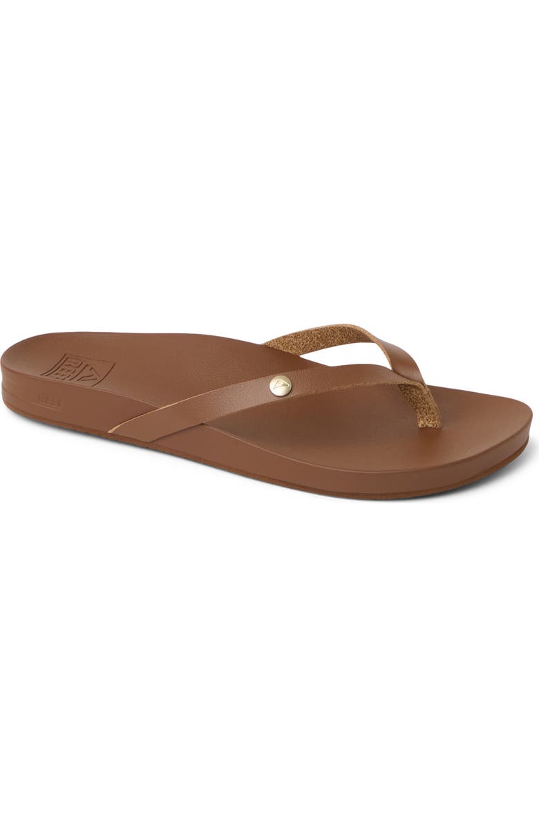 Reef Vista Ivy Flip Flop, Main, color, Chocolate