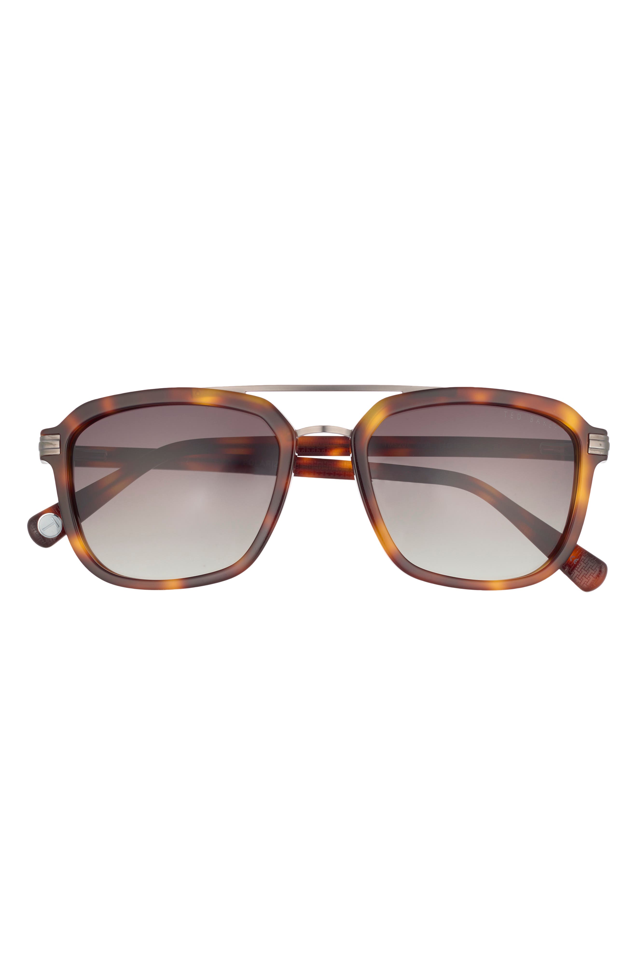 Ted Baker 54mm Polarized Square Sunglasses