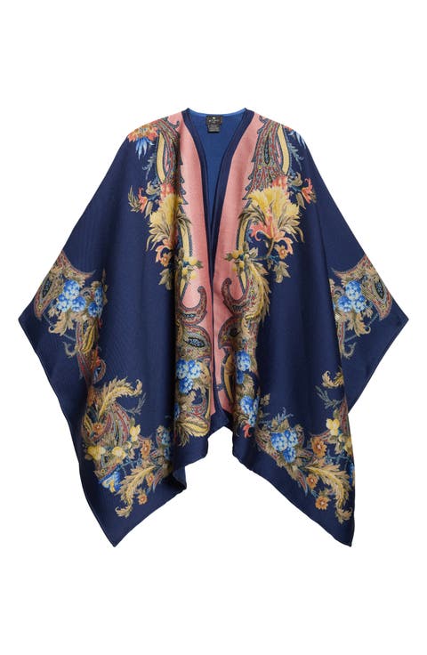 Wool & Modal Cape