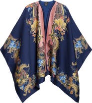 Etro Wool & Modal Cape