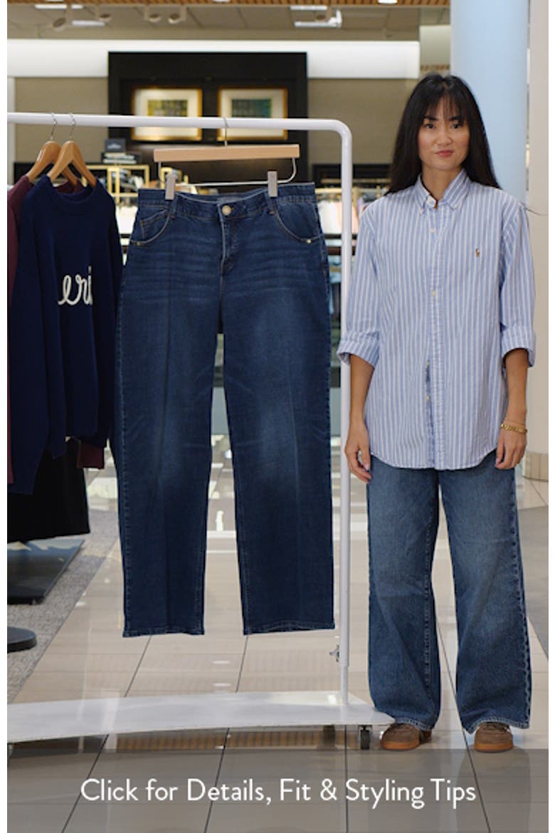Sam Mid Waist Wide Leg Jeans video