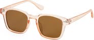 Mio Marino Polarized Vintage Square Sunglasses