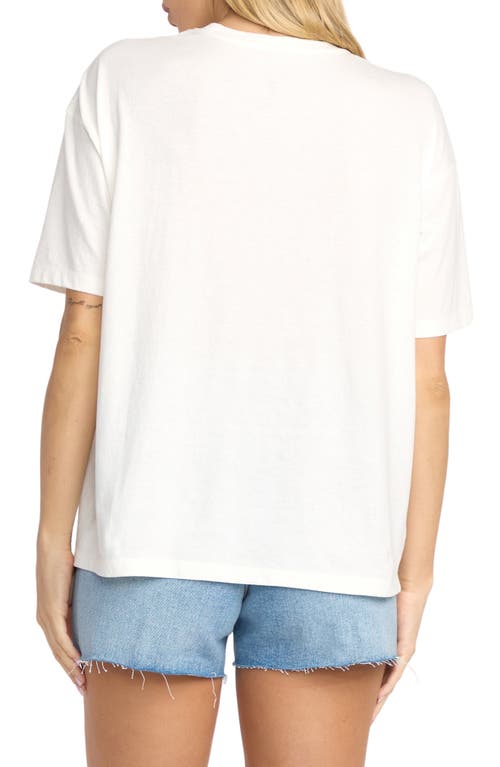 Billabong When Suns Collide Oversize Graphic T-shirt In White