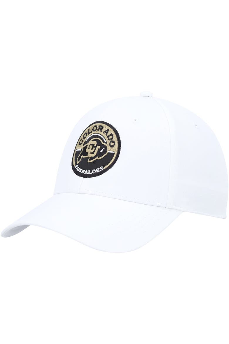 Men's Ahead White Colorado Buffaloes Stratus Adjustable Hat, Main, color, White