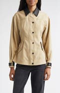Veronica Beard Talla Water Repellent Cotton Jacket