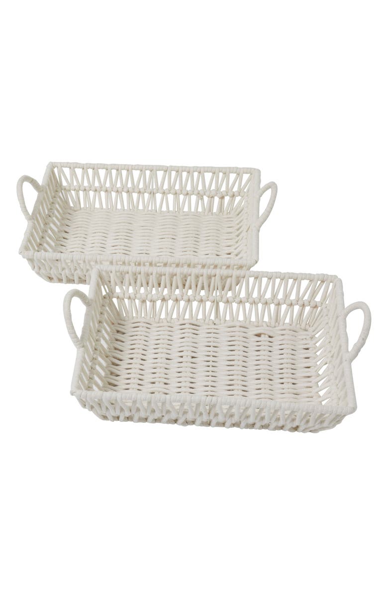 Novogratz Set of 2 Storage Baskets, Alternate, color, 