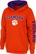 COLOSSEUM Women's Colosseum Orange Clemson Tigers Loud and Proud Pullover Hoodie