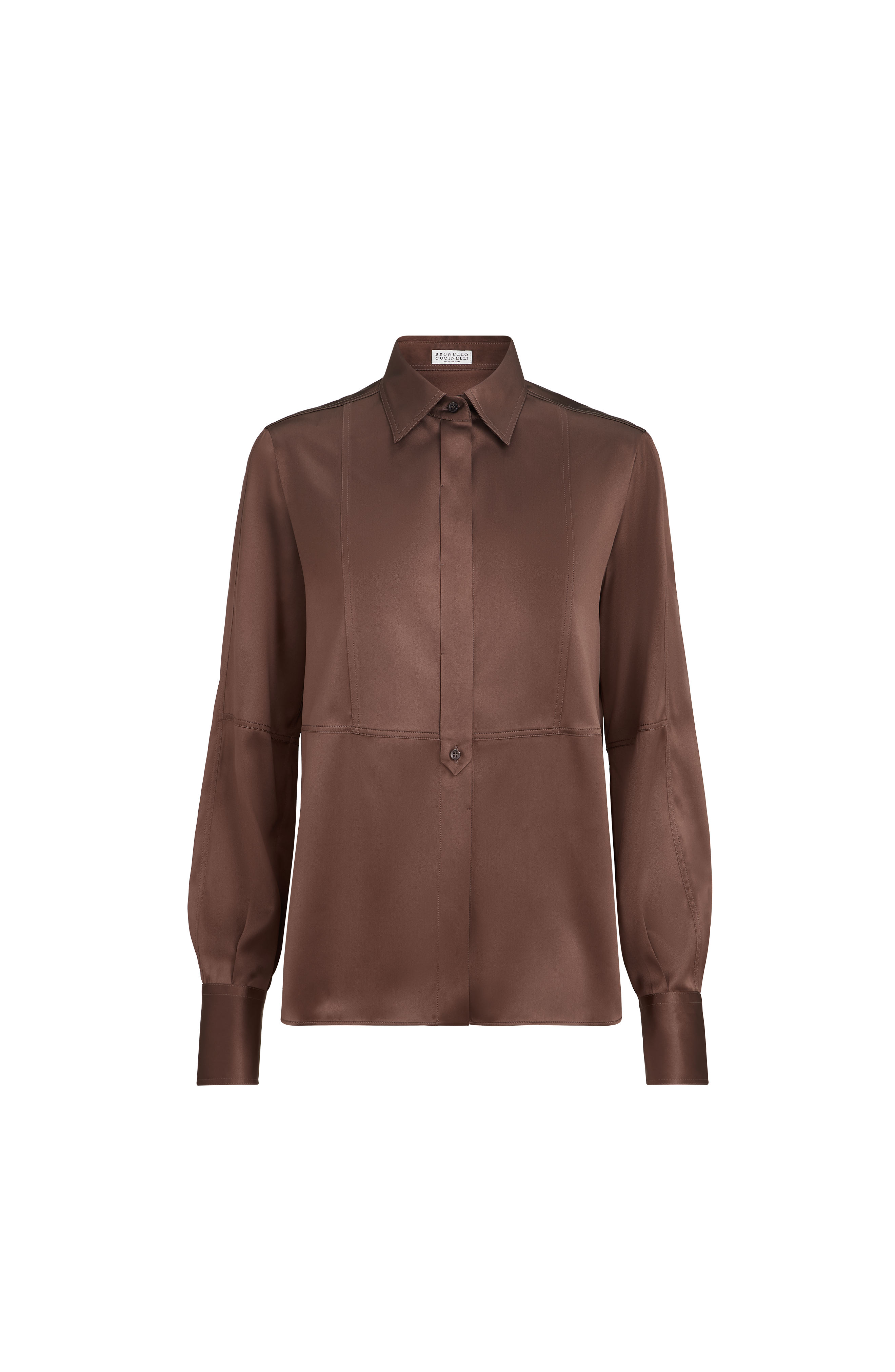 Satin shirt - image 4