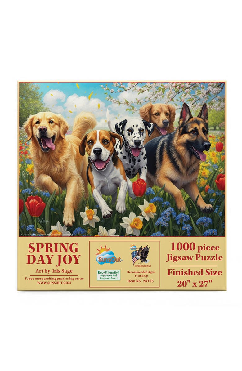 Sunsout Spring Day Joy 1000 piece Jigsaw Puzzle for Adults, Alternate, color, Multicolor