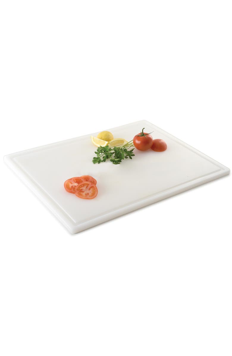 Norpro Professional 18-Inch x 24-Inch Cutting Board, White, Alternate, color, White