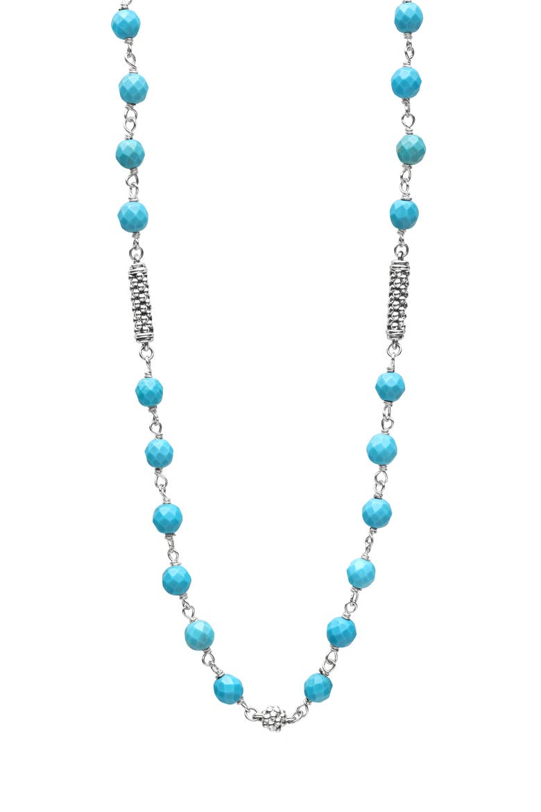 Caviar Icon Turquoise Bead Necklace video