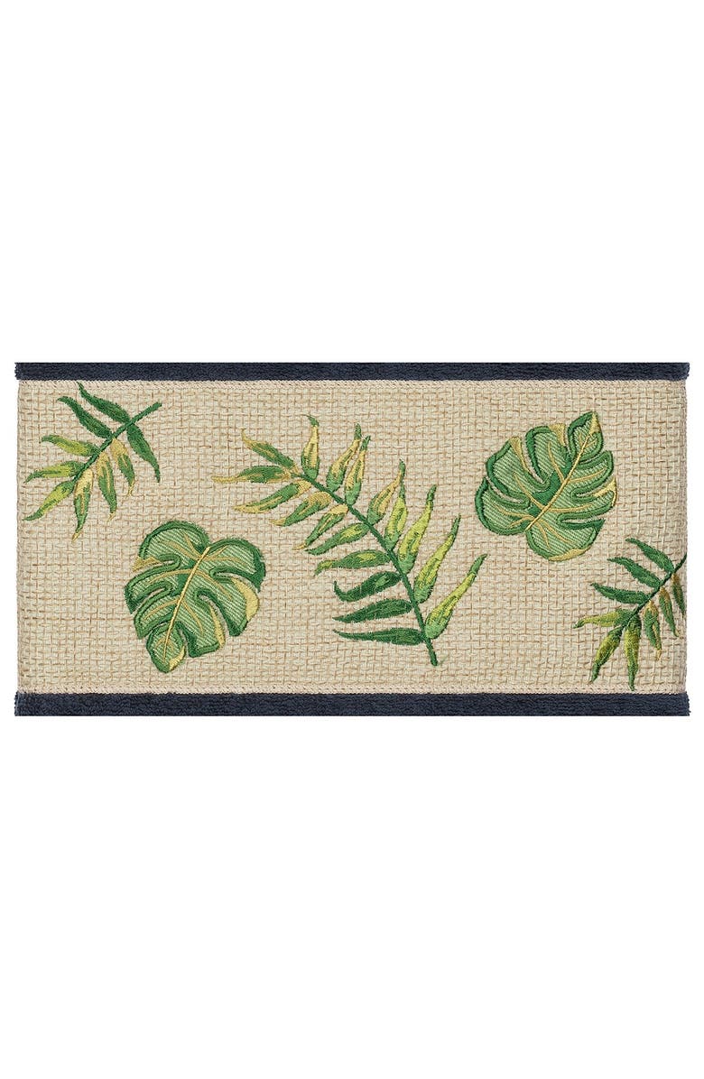 Linum Home Textiles Zoe Embellished Bath Towel - Midnight Blue, Alternate, color, Midnight Blue