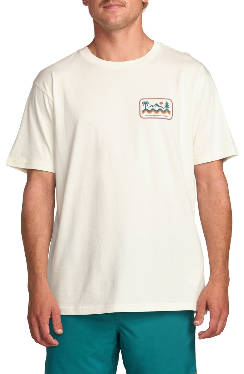 Billabong Range Adventure Division Organic Cotton Graphic T-Shirt, Main, color,