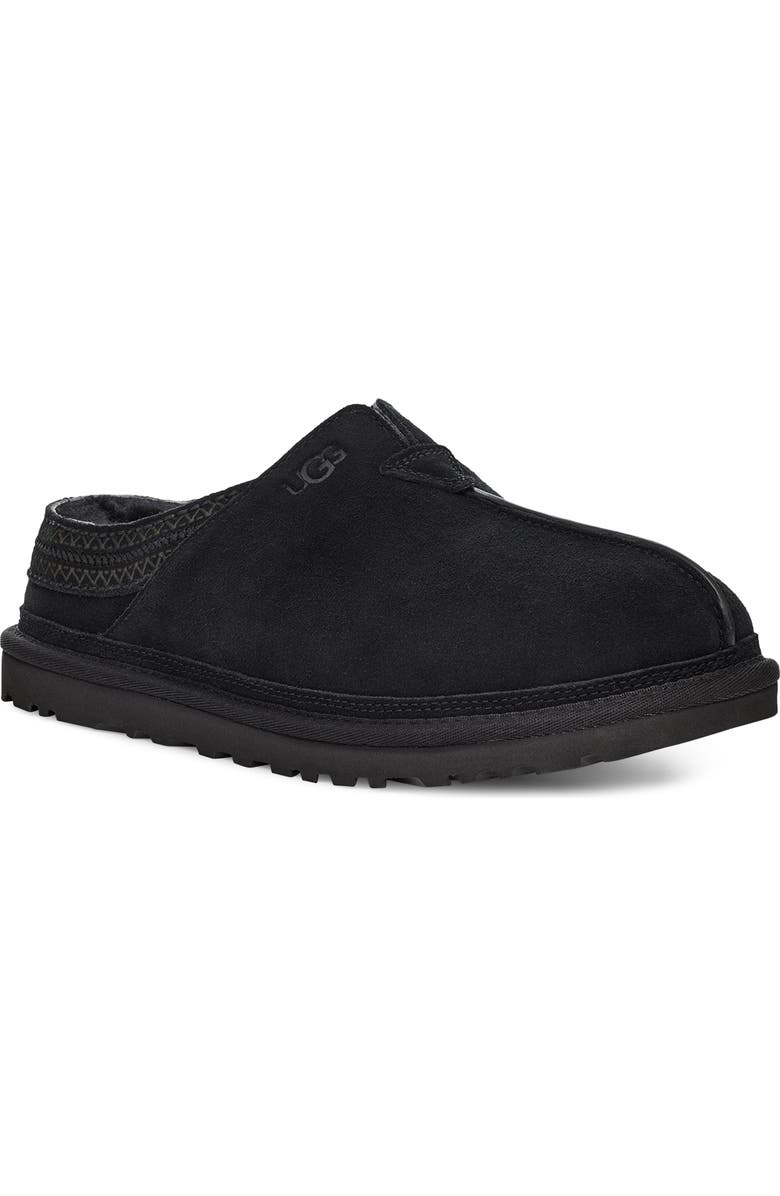 UGG<sup>®</sup> Neuman Slipper, Main, color, Black